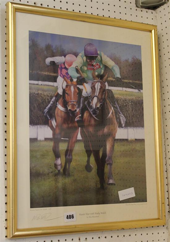 Kauto Star signed print